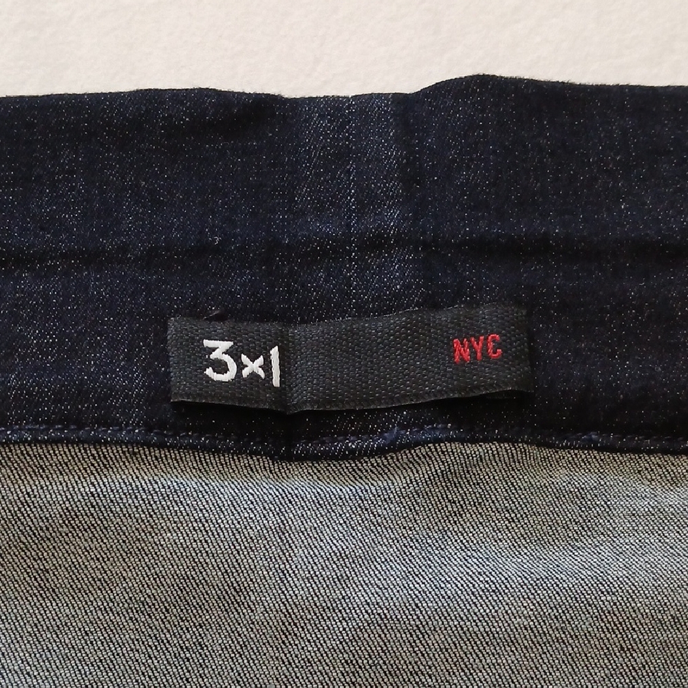3x1 NYC Denim Off-Shoulder Black Crop Top Size S - Picture 4 of 8